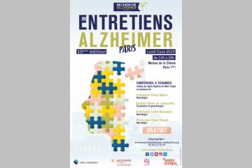 Conférence - Les Entretiens Alzheimer à Paris - 10e édition