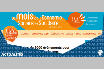 Le Mois de l’économie sociale et solidaire (ESS), 15e édition