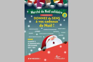 Marché solidaire de Meudon le samedi 5 et dimanche 6 décembre 2015