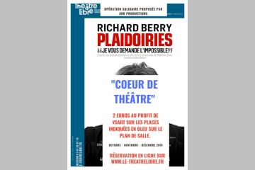 JMD Production soutient VSArt dans le cadre de son opération "Coeur de théâtre"