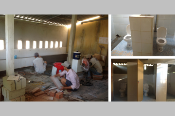 [VIETNAM] Construction de toilettes à l'école Nghia Lap