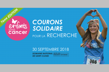 Course Enfants sans Cancer : inscrivez-vous !