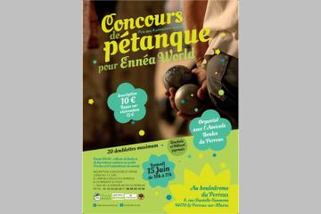 3e concours de pétanque au profit d'Ennéa World