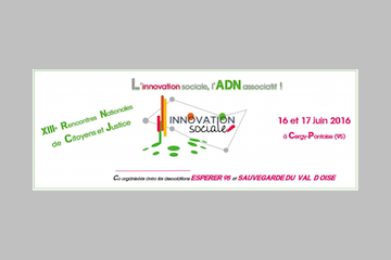 IDEAS aux XIIIè Rencontres Nationales de Citoyens et Justice 16-17 juin 2016