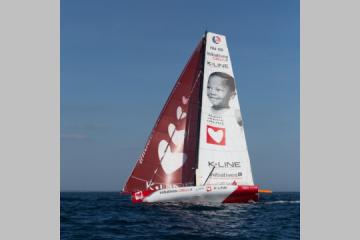 Le Vendée Globe, pour lever des fonds en faveur d'associations