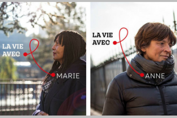 [EN IMAGES] « La vie avec », nouvelle campagne de Sidaction et Stratéact'