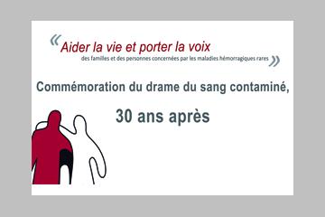 La commémoration du drame du sang comtaminé en vidéo