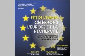 9 mai 2016, fête de l'Europe : célébrons l'Europe de la Recherche