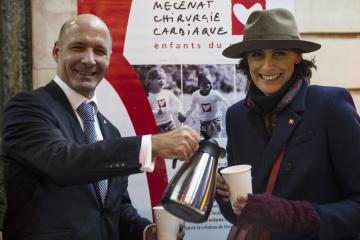 [ENFANCE] Goûter solidaire au Café de la Paix pour Mécénat Chirurgie Cardiaque