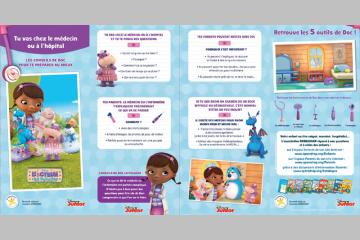 Une brochure pour informer les enfants aux couleurs de Docteur La Peluche