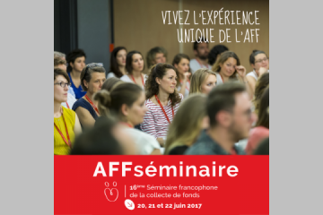 16ème séminaire francophone de la collecte de fonds