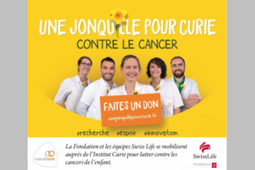 "Une Jonquille pour Curie" : Swiss Life s'engage contre les cancers de l'enfant