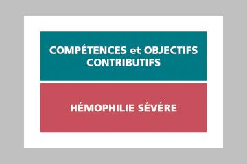 Publications d'un référentiel de compétences - hémophilie sévère