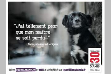 La Fondation 30 millions d'amis lance sa campagne d'été 