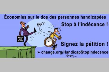 Main basse du gouvernement sur les ressources des personnes handicapées