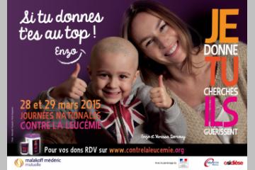 La deuxième édition des Journées Nationales Contre la Leucémie les 28 et 29 mars