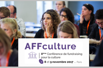 Participez à la 8ème conférence de fundraising pour la culture