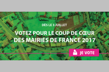 « Coup de cœur des mairies de France 2017 » : le compte à rebours est lancé !