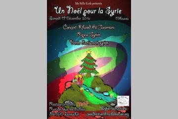 Ma Belle Ecole organise "Un Noël pour la Syrie" à Issoudun !