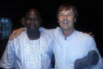 GERES Bénin échange avec Nicolas Hulot à Cotonou
