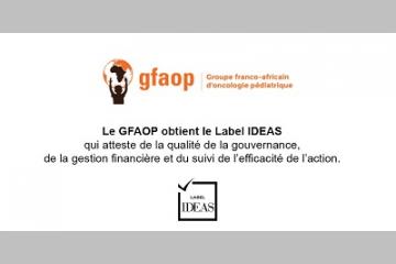 L’association GFAOP obtient le Label IDEAS
