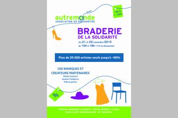 La Braderie de la Solidarité 2015, quand la mode tisse des liens