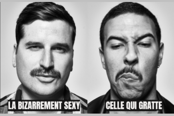 Movember : « Peu importe votre moustache, elle sauve des vies ». Crédit photo : Movember France.