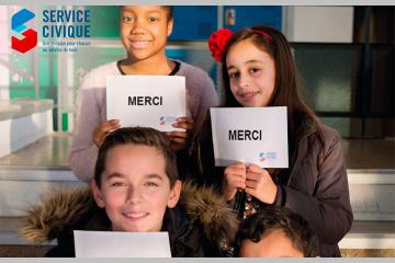 Service civique : merci !