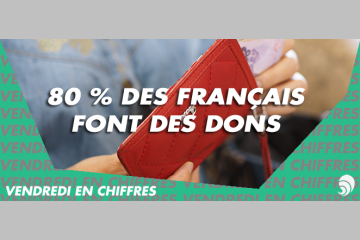 [CHIFFRE] 80 % des Français font des dons !