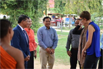 Visite du ministre cambodgien de l'éducation