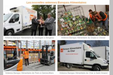 De nouvelles antennes pour les Banques Alimentaires