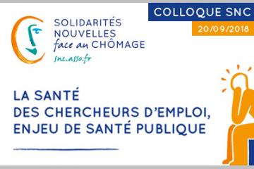  Colloque « La santé des chercheurs d’emploi, enjeu de santé publique »