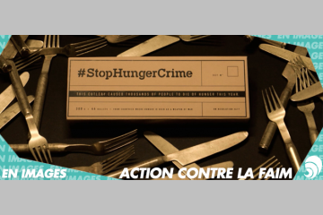 [EN IMAGES] #StopHungerCrime : contre l'utilisation de la faim en arme de guerre