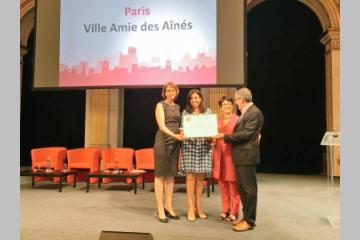 L'OSE présente à l'adhésion de  Paris au réseau des Villes Amies des Aîné