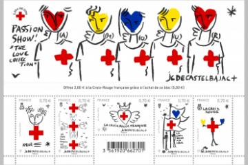 [MERCREDI EN IMAGES] Une nouvelle série de timbres au profit de la Croix-Rouge  