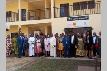  Inauguration de l'atelier de couture de Main dans la Main !