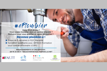 Nouvelle formation #ePlombier à l'E2C Marseille