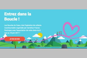 Boucles du Coeur : Carrefour s’engage auprès de l’Association Grégory Lemarchal