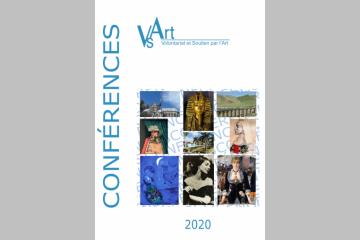 NEW : Parution du catalogue des conférences culturelles 2020 de VSArt Paris !