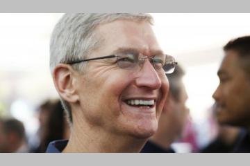 Tim Cook croque dans la pomme de la générosité !