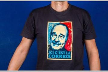 [SHOPPING] Les t-shirts Jacques Chirac qui soutiennent la fondation