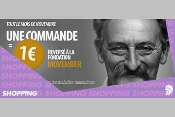 [SHOPPING] Beauté masculine : Un Jour un Homme partenaire du « Movember »