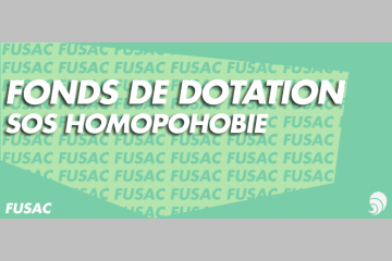 [FUSAC] Actes homophobes : SOS homophobie lance un fonds de dotation