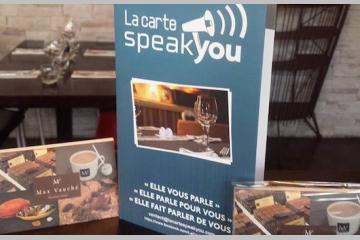 [SOCIAL TECH] Speak You, la carte de restau qui parle aux personnes malvoyantes