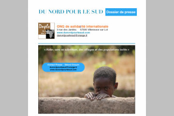 Dossier de presse DU NORD POUR LE SUD