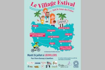 Cancers de l'enfant - barbecue "Village estival" à Lieuvillers (60)