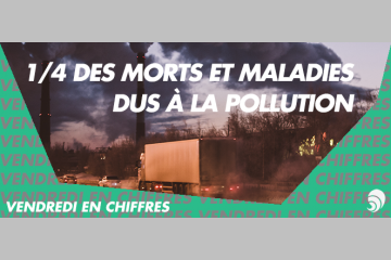 [CHIFFRE] ¼ des morts prématurées et maladies sont causées par la pollution