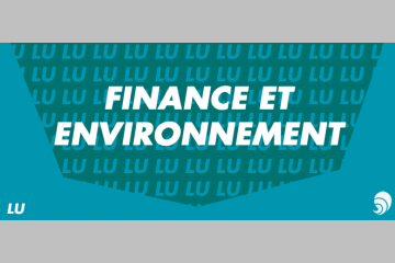 [VU] La finance au secours de l'environnement