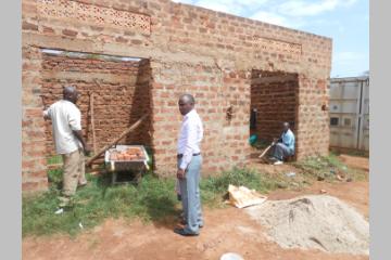 Un toit pour Mulago : début des travaux !!!