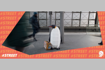 [#STREET] Dérèglement climatique : les manchots de papier entrent en action !